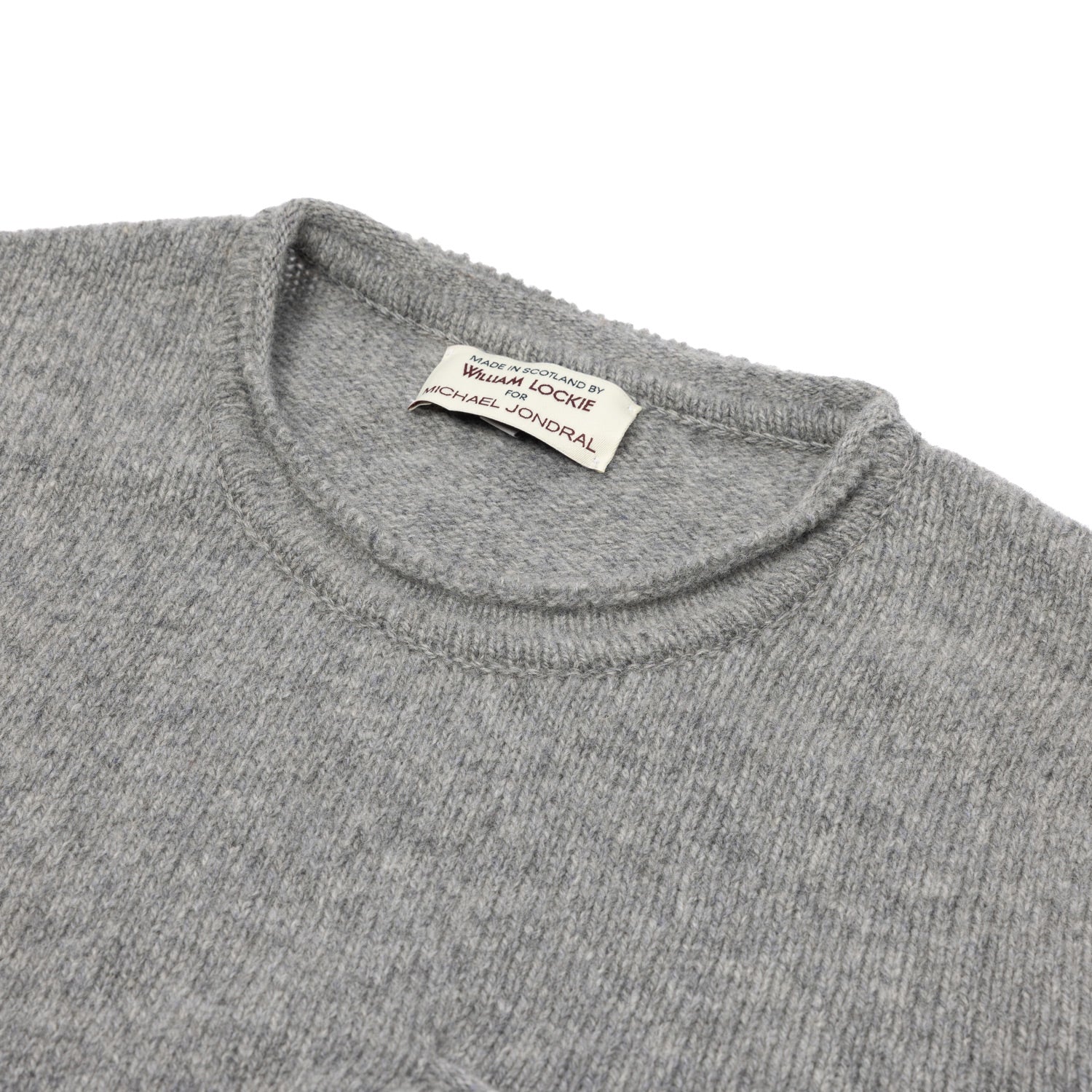 MJ Exklusiv: Pullover "Rolled Pocket Crew" aus reiner Super Geelong Lambswool - 2 Ply